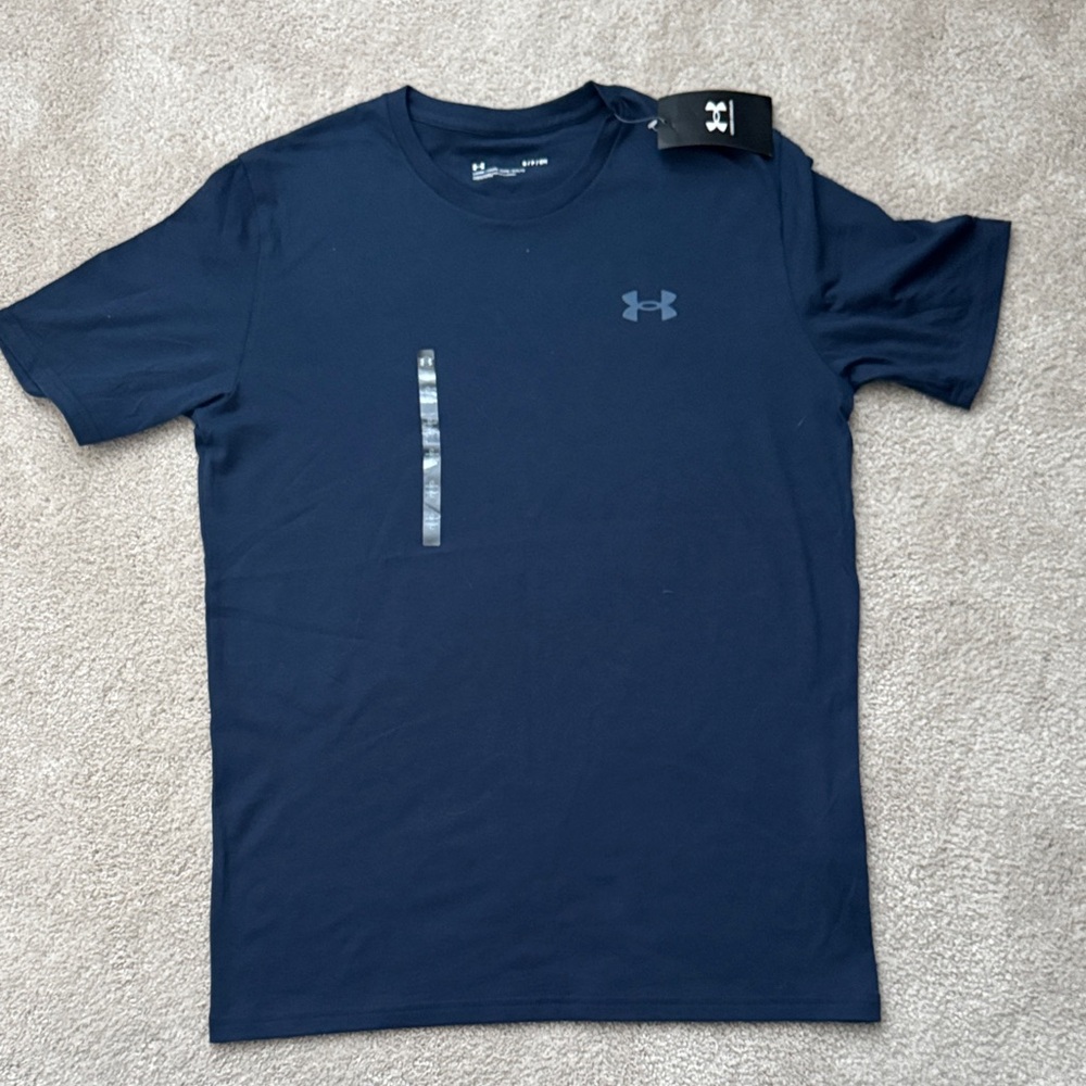 Under Armour Men's Deep Blue Short Sleeve Tee